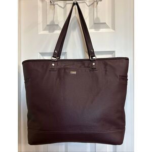 JEWEL by THIRTY-ONE - Like New "Fashion Editor" Jumbo Laptop Tote in Merlot